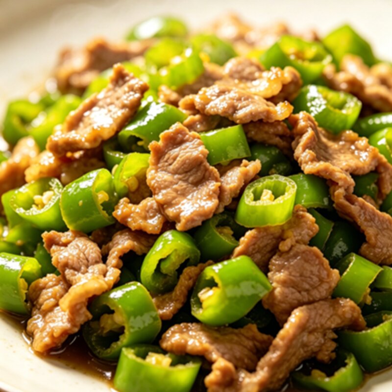 青椒炒肉